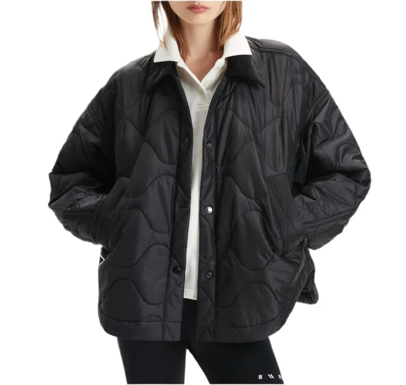 Affordable Women's Apparel Niah Quilted Jacket In Black