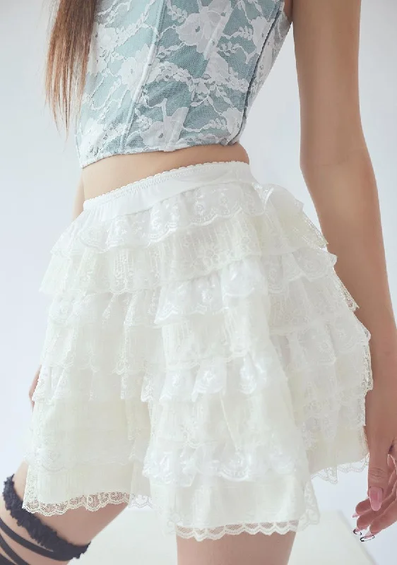 Stylish Women's Apparel Wish U The Worst Lace & Tulle Skirt