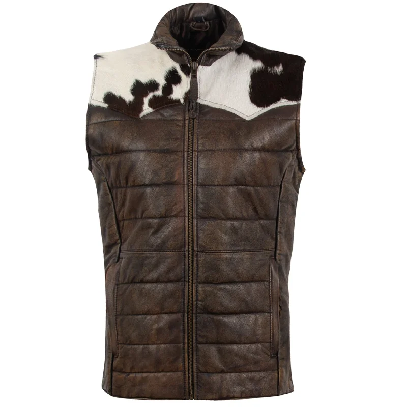 Fashionable Women's Clothes STS Ranchwear Womens Adalyn Tobacco Brown Leather Leather Vest