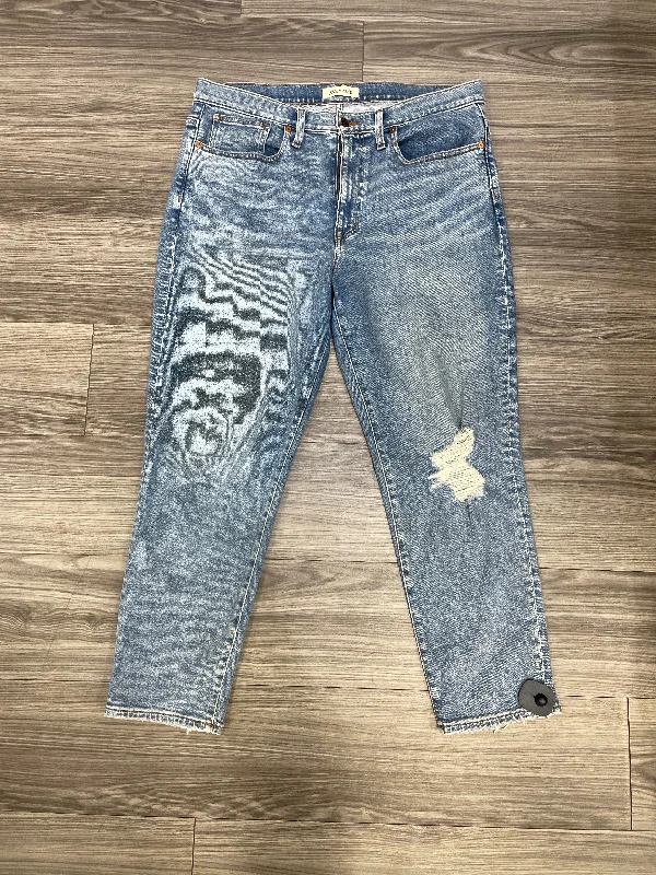 Blue Jeans Straight Madewell, Size 10