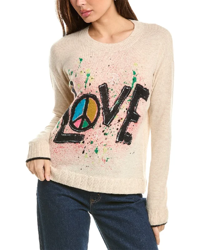 Women's Stylish Professional Garments Lisa Todd Love Wool & Cashmere-Blend Sweater