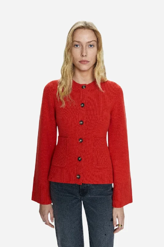 Women's Holiday Clothing Pistola Dani Cardigan in Rouge