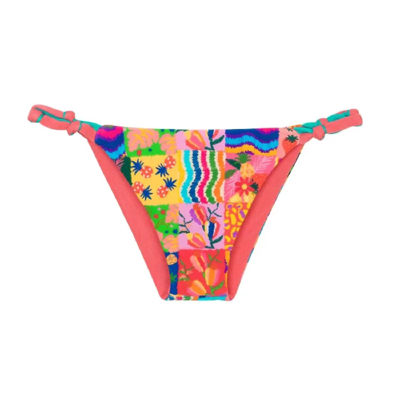 Women's Elegant Outfit Women's Essential Reversible Bikini Bottom In Love Trip