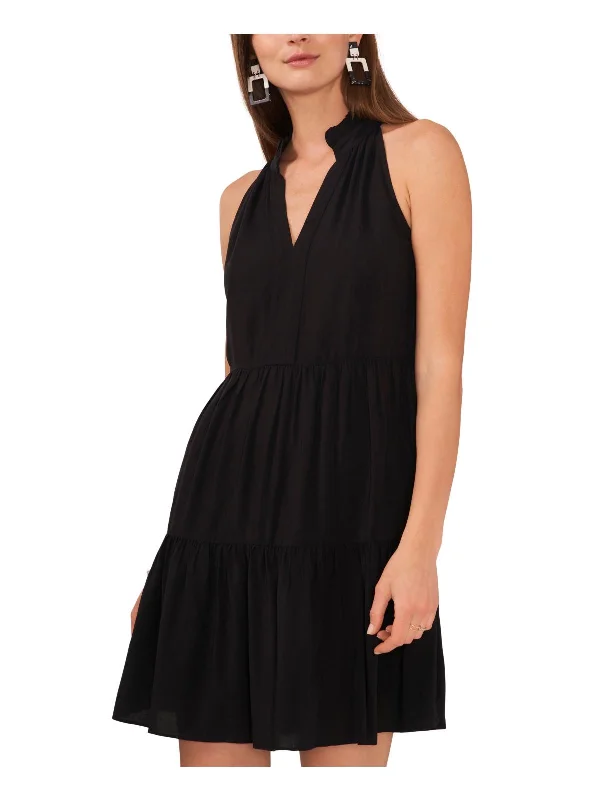 Affordable Women's Apparel Womens Ruffled Dress Cover-Up