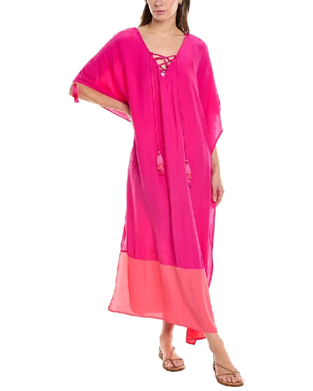 Women's Trendy Apparel Tommy Bahama Colorblocked Caftan