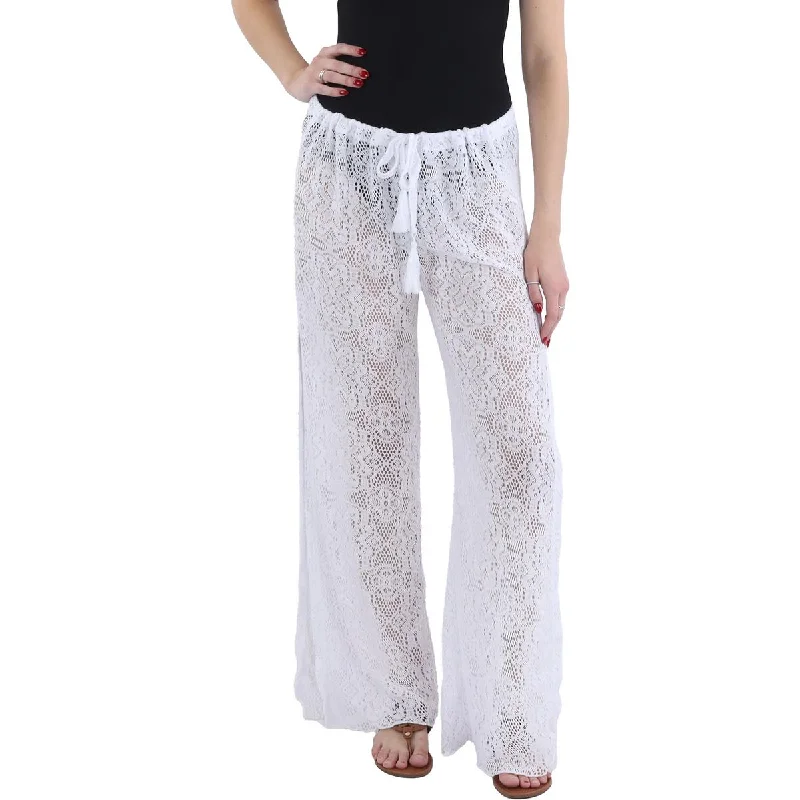 Sustainable Fashion Clothing For Women Womens Crochet Pants Cover-Up