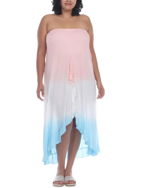 Women's Stylish Vacation Attire Plus Womens Summer Dress Cover-Up