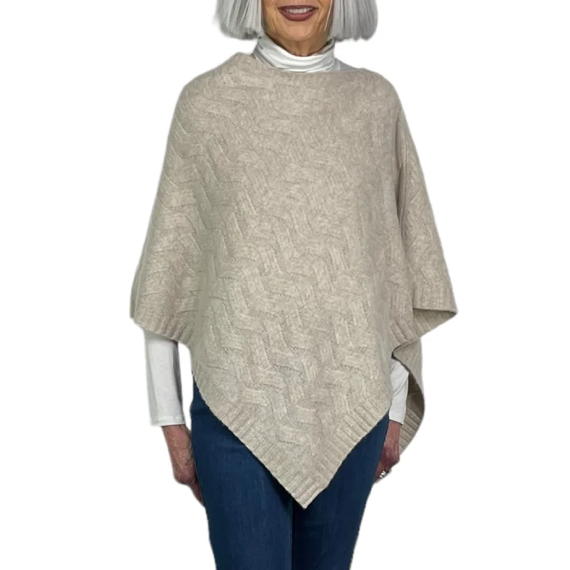 Women's Occasion Wear Clothing CABLE PONCHO