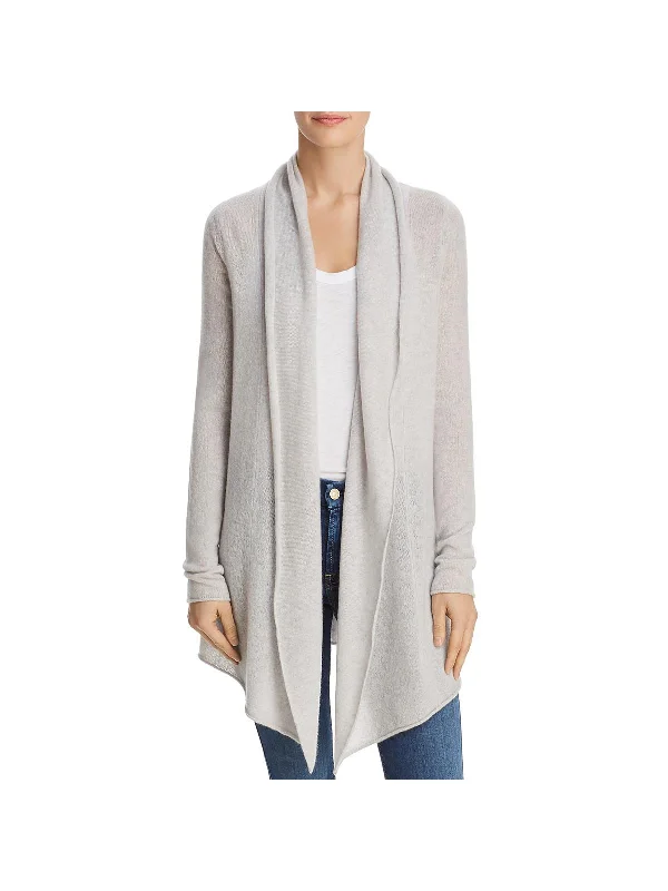 Women's Apparel And Garments Womens Cashmere Open Front Cardigan Sweater