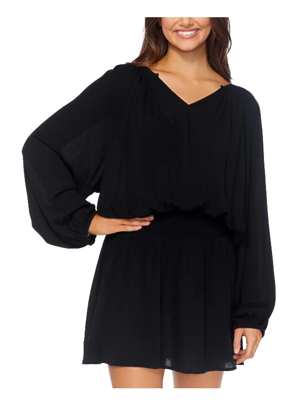 Women's Loungewear Clothes Juniors Womens Smocked Dress Cover-Up