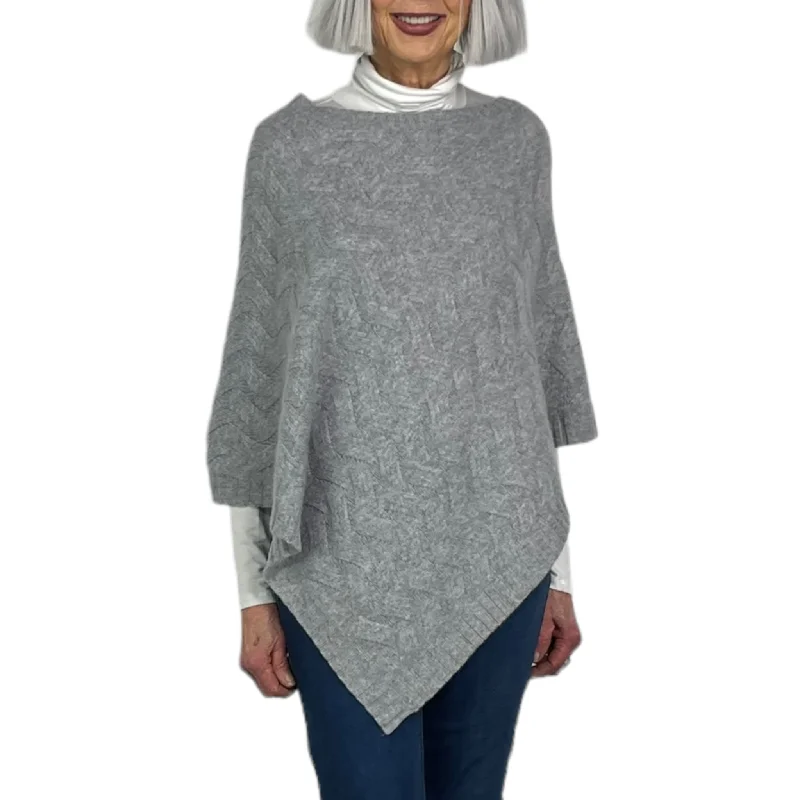 Women's Vintage-Inspired Clothing CABLE PONCHO