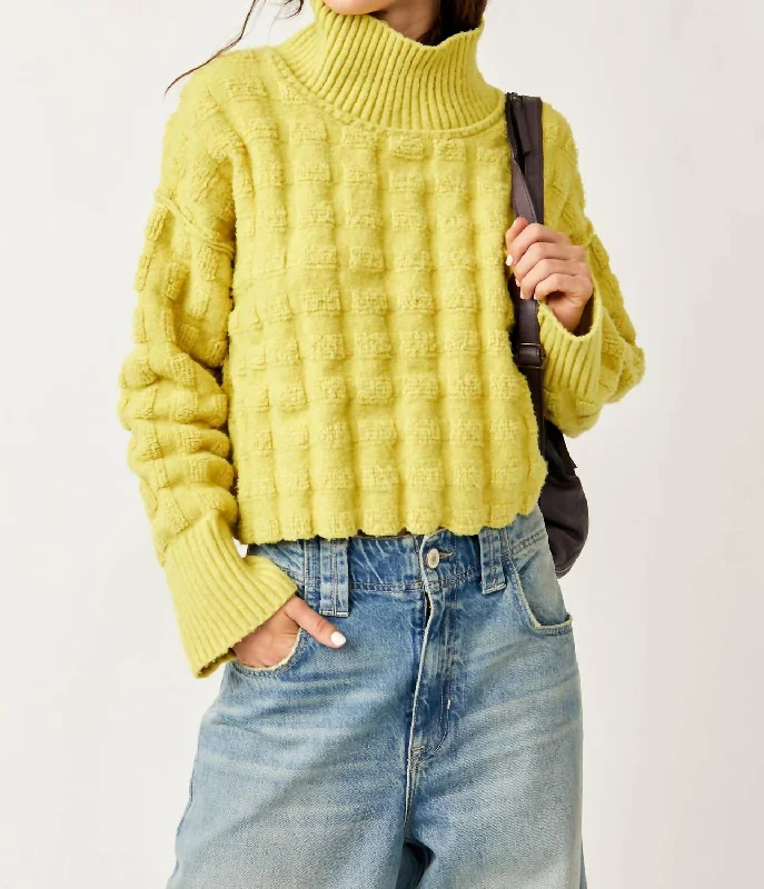 Women's Transitional Attire Care Fp Soul Searcher Sweater In Yellow