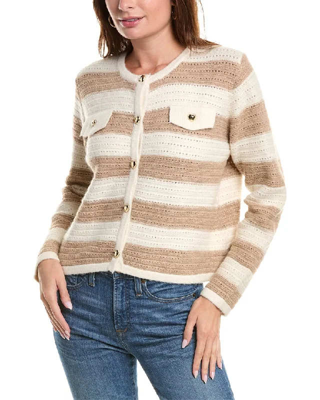 Women's Stylish Professional Apparel ANNA KAY Carreaux Cardigan