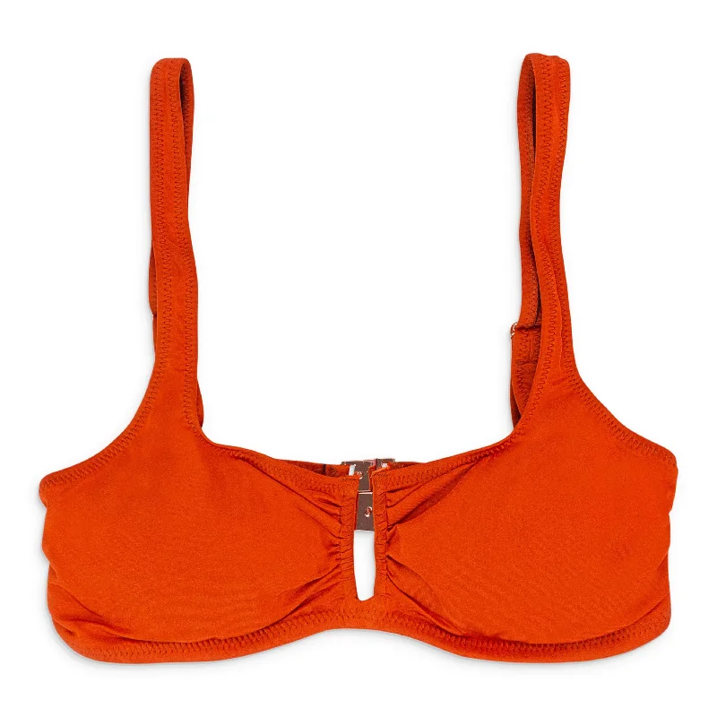 Women's Vintage-Inspired Clothing ANGY TOP ORANGE BIKINI