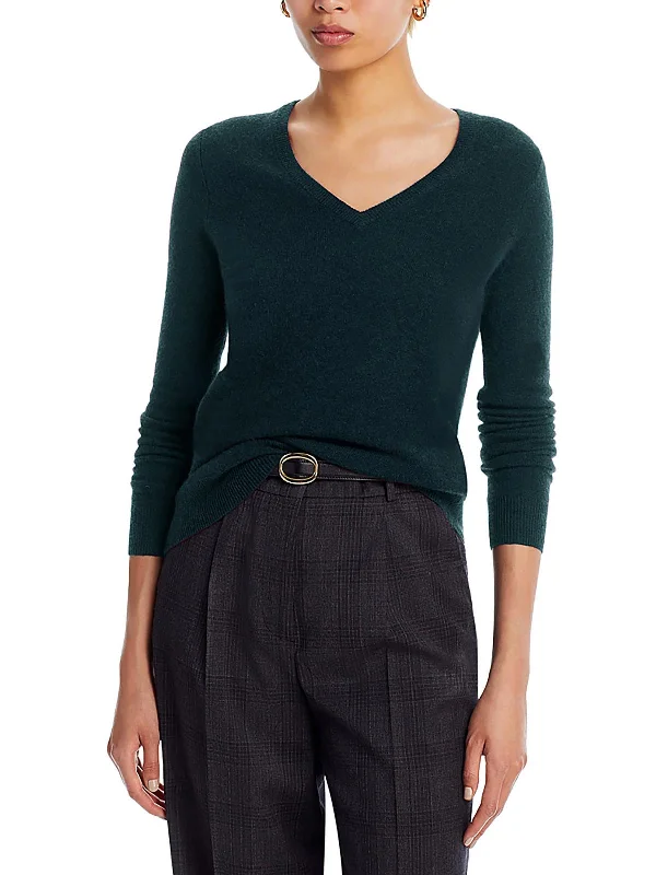 Women's Clothes And Apparel Sets Sutton Womens Cashmere V Neck Sweater