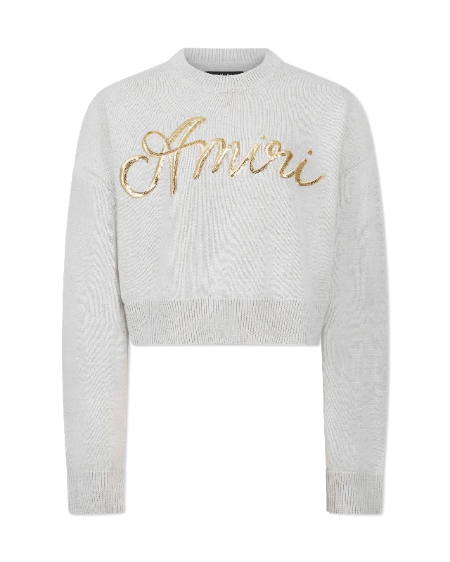 Women's Formal Event Attire MA Swirl Crew Sweater