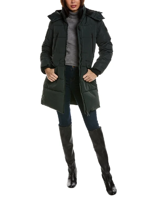 Women's Work Outfit For The Office NOIZE Addie Parka