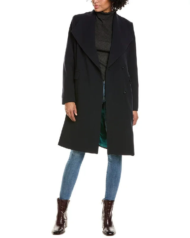 Women's Clothing For Special Occasions Via Spiga Crepe Coat