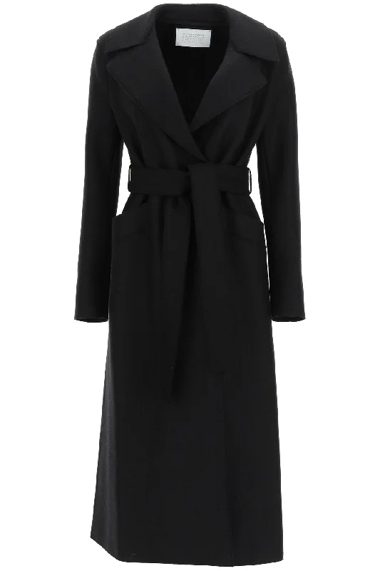 Women's Evening Apparel Harris Wharf London Women's Long Coat In Pressed Wool