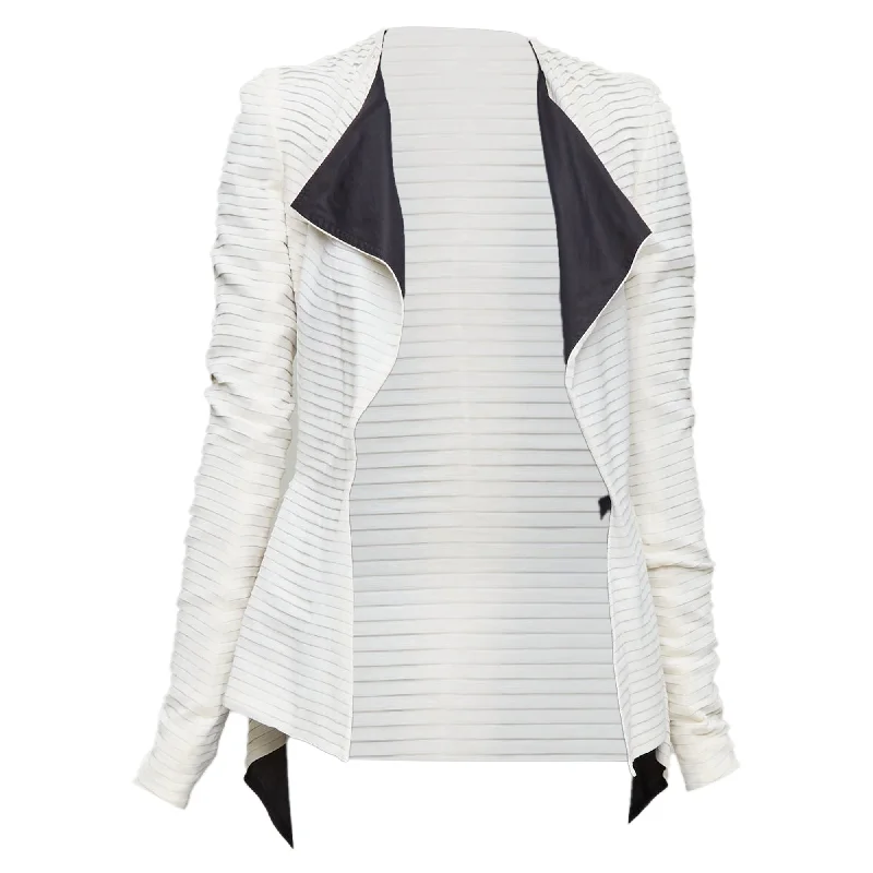 Best Fashion Deals Of The Season – Upgrade Your Style Gareth Pugh Runway plisse silk draped biker