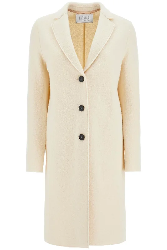 Charming Women's Holiday Apparel Harris Wharf London Women's Single-Breasted Wool Coat In Boiled