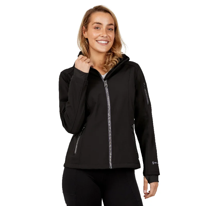 Women's Comfortable Lounge Garments Free Country Women's Super Softshell Jacket