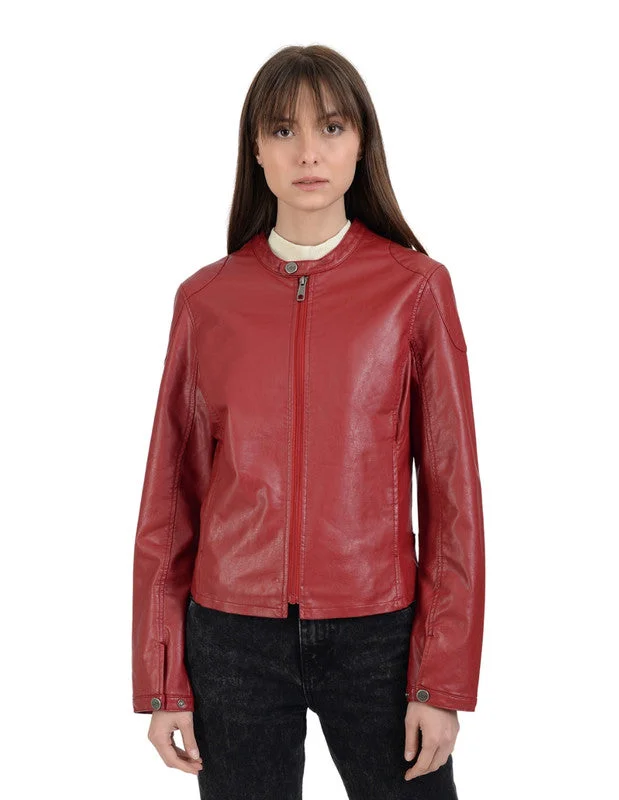 The Ultimate Fashion Sale – Stylish Looks For Less LEE Women's Leatherette Jacket