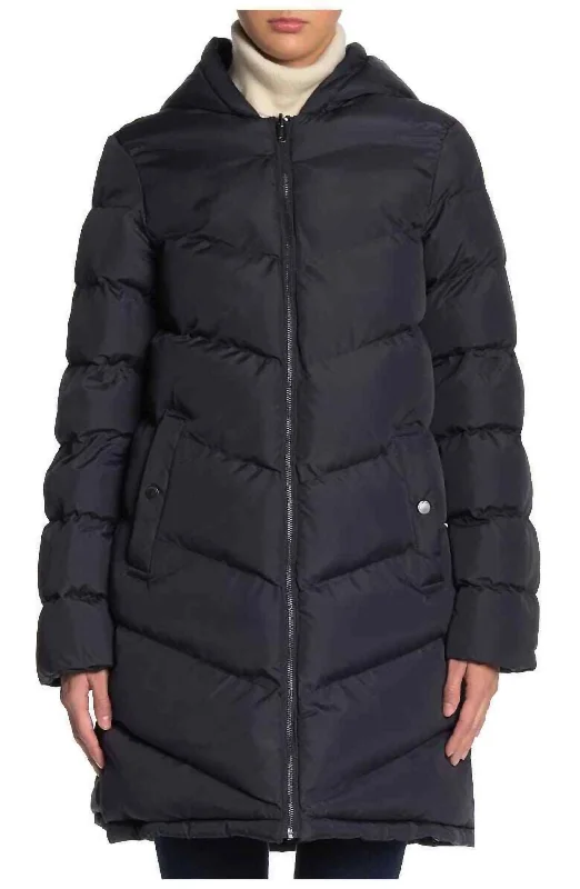 Women's Clothing Apparel Sets Liberta Parka Down Jacket In Black