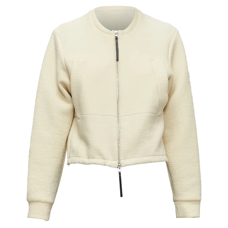 Refresh Your Wardrobe With Our Fashion Deals Marni cotton leather zip pull cropped bomber jacket