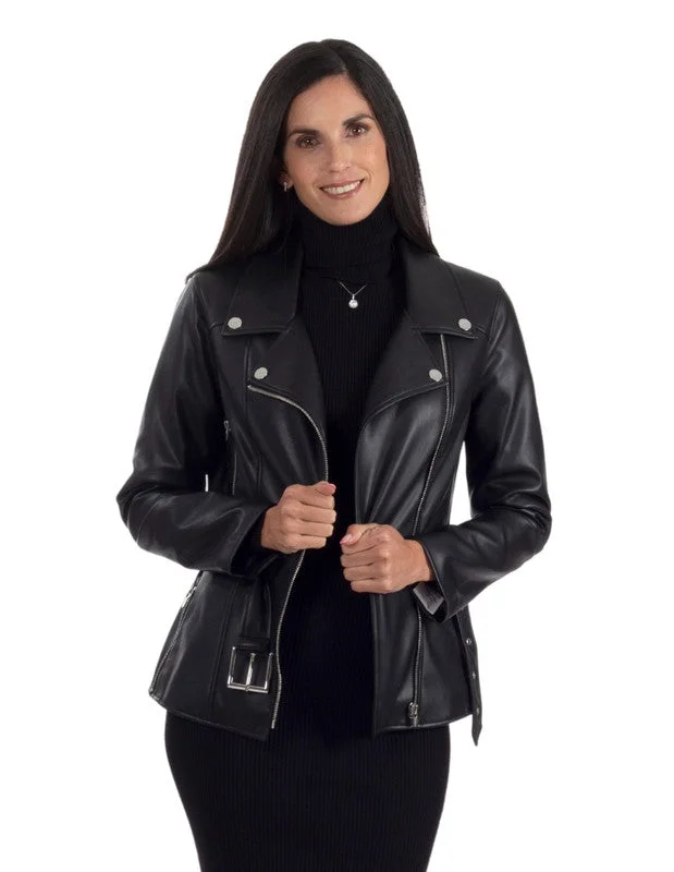 Stylish Women's Apparel Nine West Women's Moto Jacket