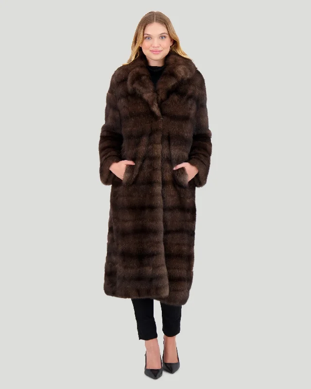 Women's Vacation Garments Sable Coat