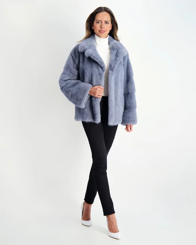 Timeless Women's Clothing Mink Jacket