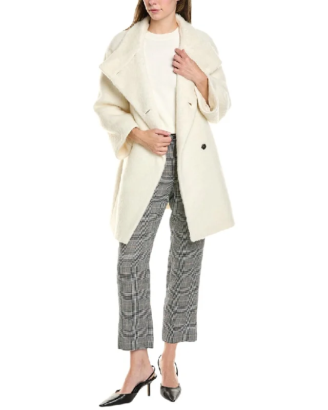 Women's Apparel Cinzia Rocca Icons Wool & Alpaca-Blend Coat