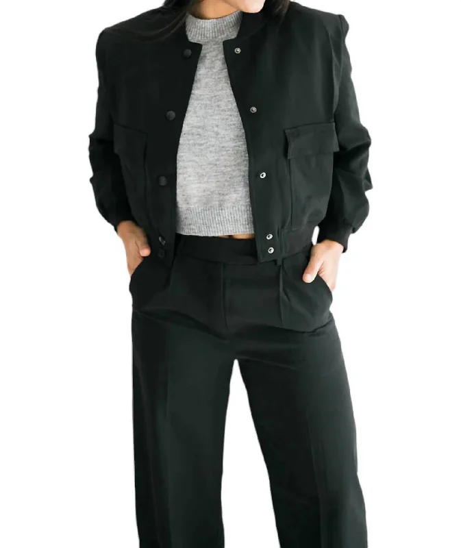 Chic Women's Garments Nina Jacket In Black