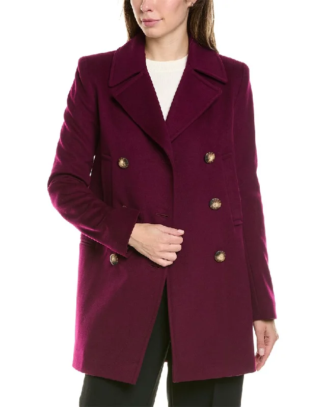 Women's Luxury Apparel FLEURETTE Short Wool Jacket