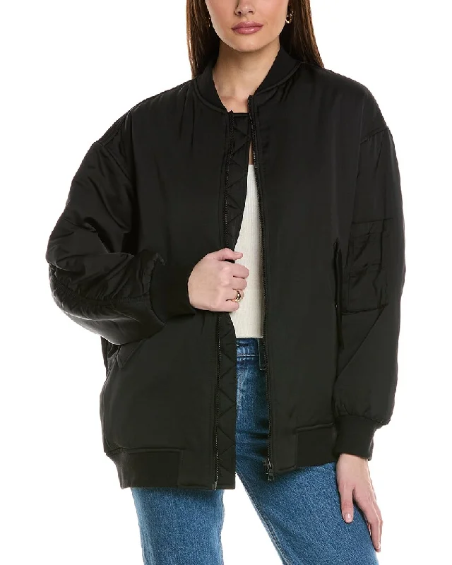 Women's Tailored Outfit Kenneth Cole Boyfriend Bomber Jacket