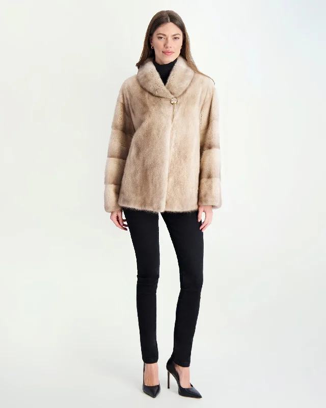 Affordable Women's Clothes Mink Jacket