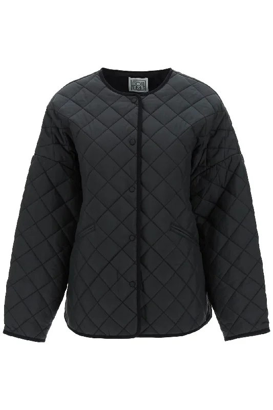 Women's Clothing For Travel Toteme Women's Quilted Boxy Jacket