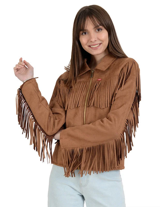 Women's Clothes And Apparel Sets Wrangler Women's Western Fringed Jacket