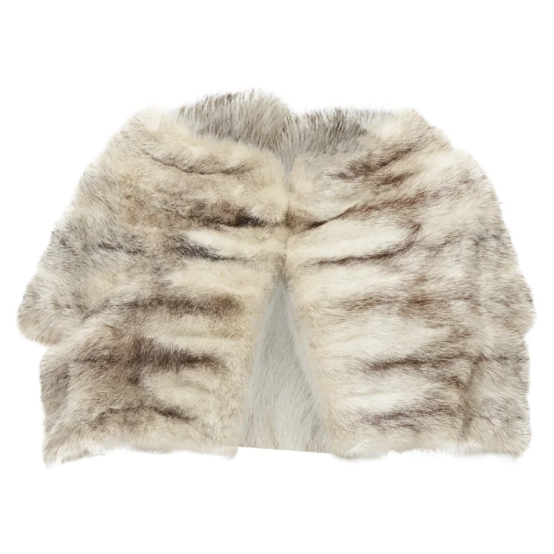 Shop Stylish Fashion At Unbeatable Prices Now Marni Genuine Fur Striped Coloring Shawl Bolero Crop Jacket