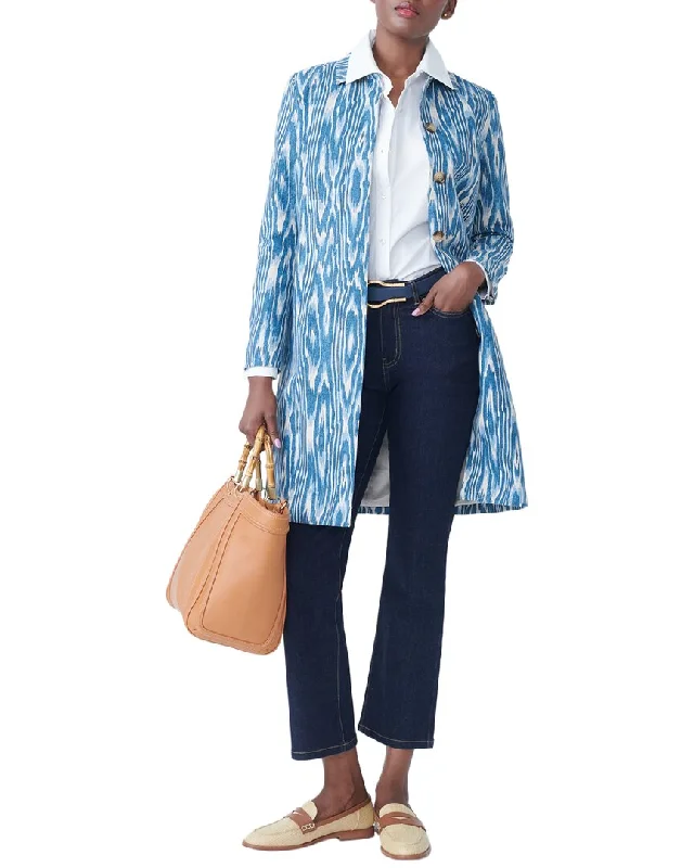 Must-Have Clothing Styles Now At Incredible Discounts J.McLaughlin Wellington Linen-Blend Coat