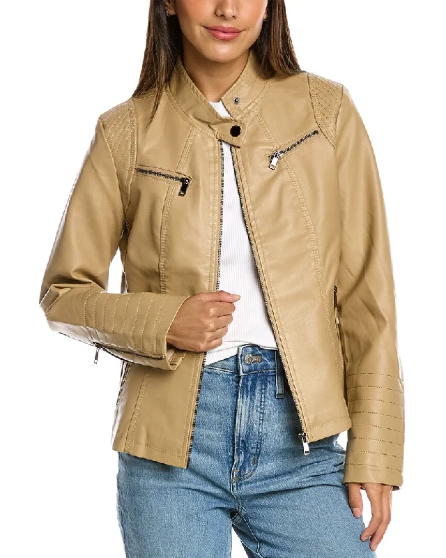 Women's Casual Apparel RENE LION Moto Jacket