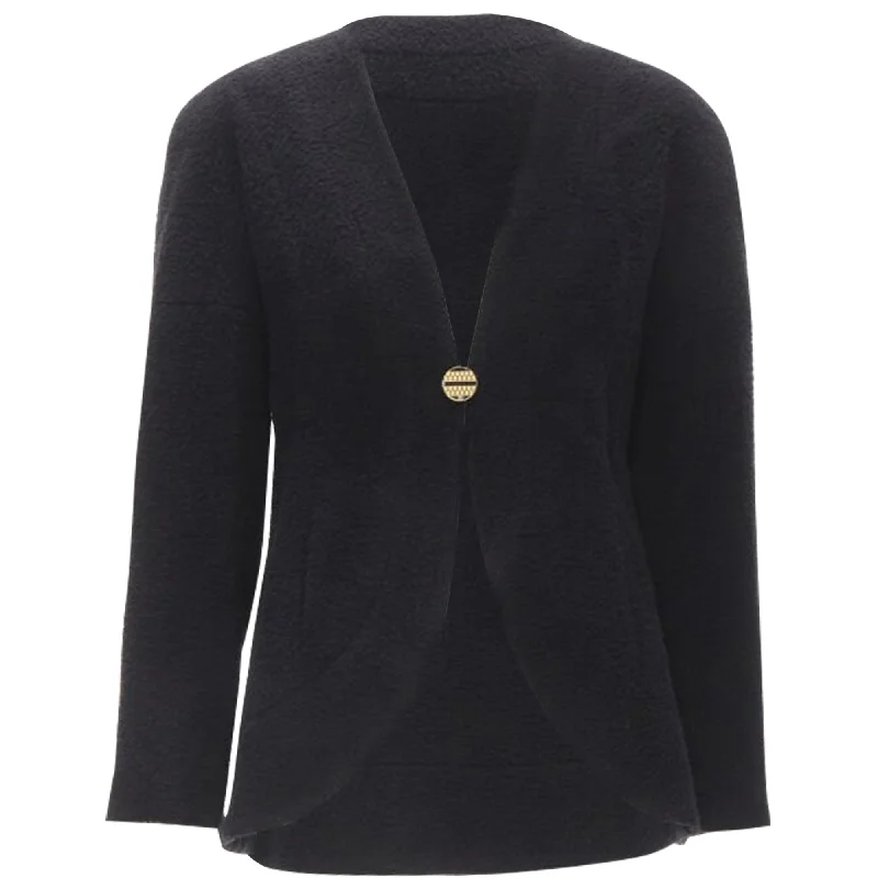 Women's Everyday Apparel Chanel wool boucle round shoulder on jacket