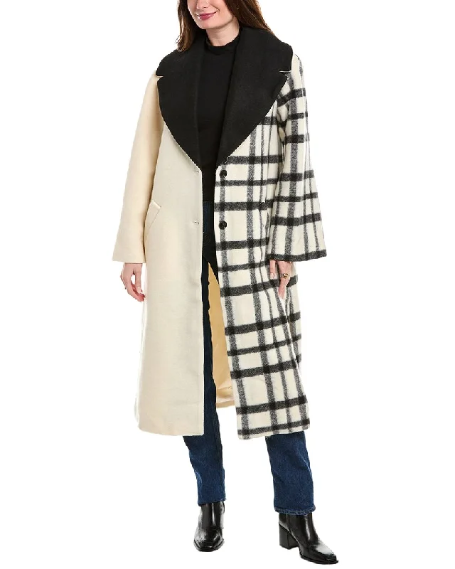 Unmissable Discounts On The Latest Fashion Trends Hutch Kallie Wool-Blend Coat