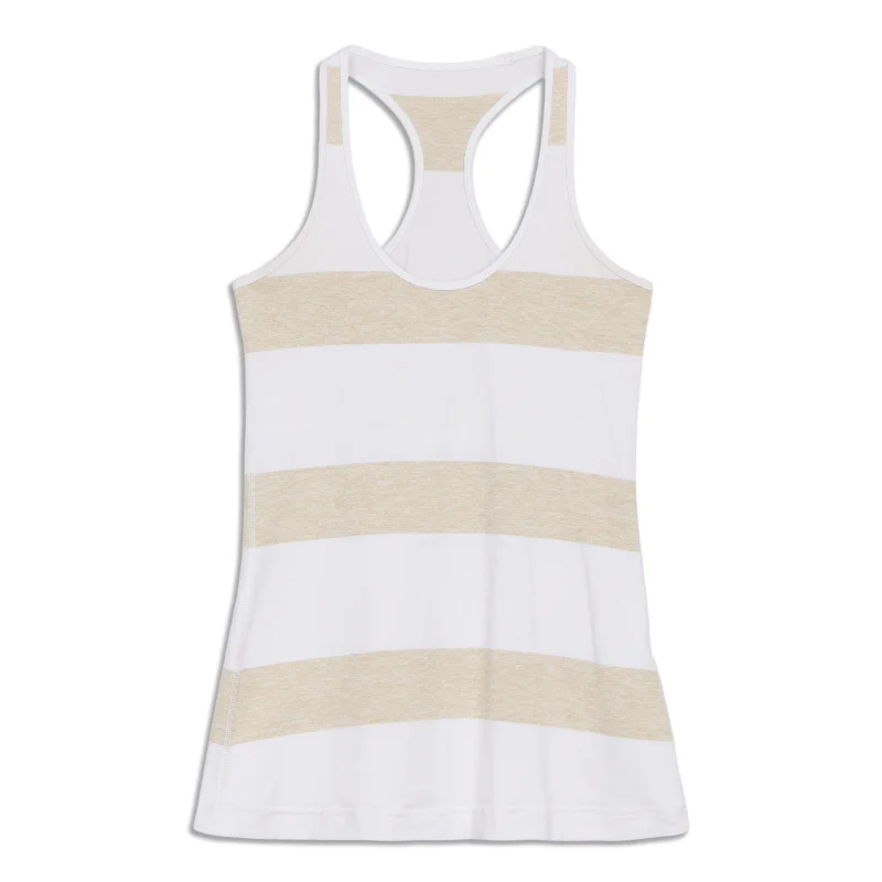 Women's Effortless Casual Outfit Cool Racerback Tank Top - Resale