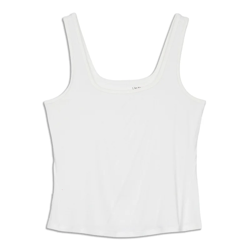 Women's Transitional Garments Hold Tight Square-Neck Tank Top - Resale