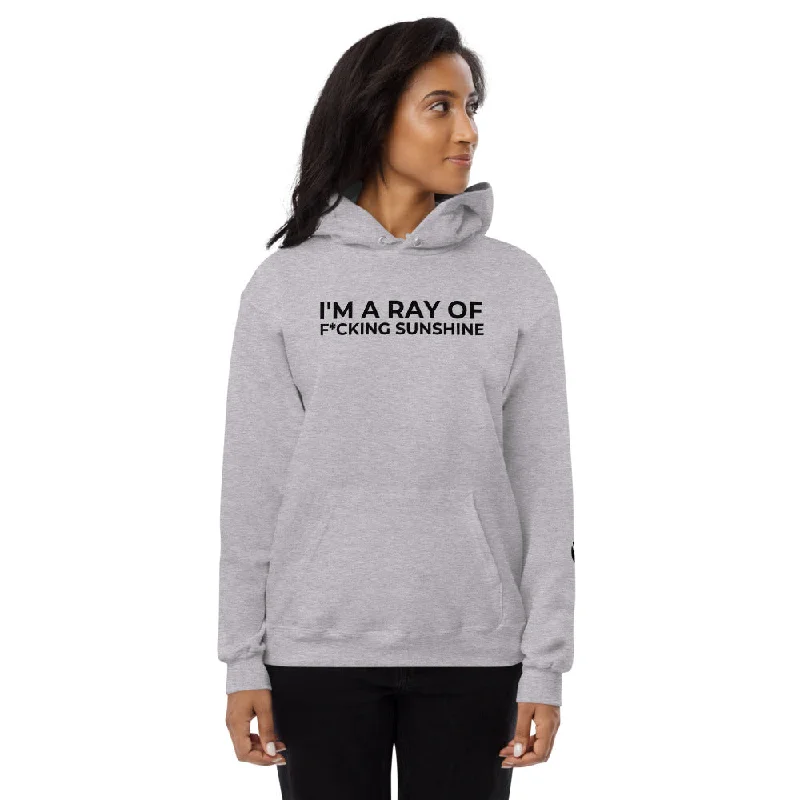 Women's Evening Wear Outfit I'm a ray of f*cking sunshine - Unisex fleece hoodie