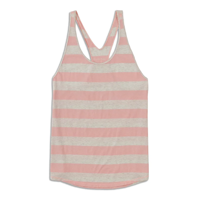 Women's Festive Attire Om Racerback Tank Top - Resale