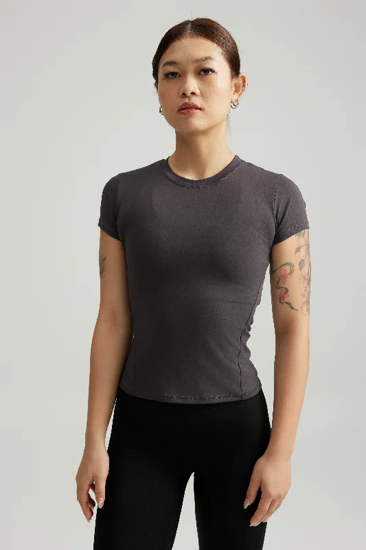 Women's Casual Apparel For Weekends Like A Hug Tee in Truffle