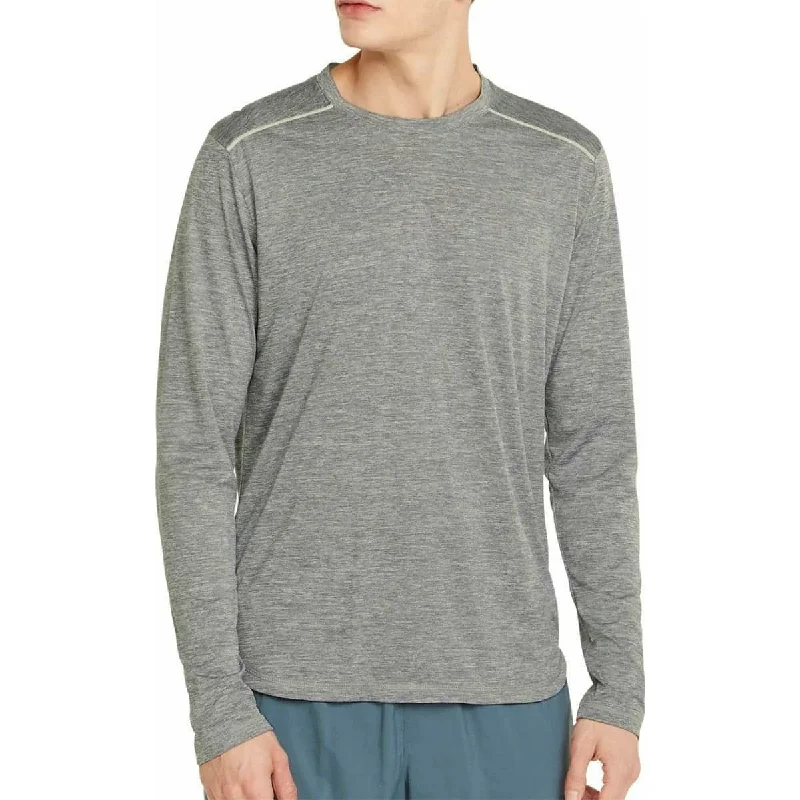 Women's Evening Attire Puma Run Long Sleeve Mens Running Top - Grey